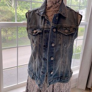 Gap denim vest